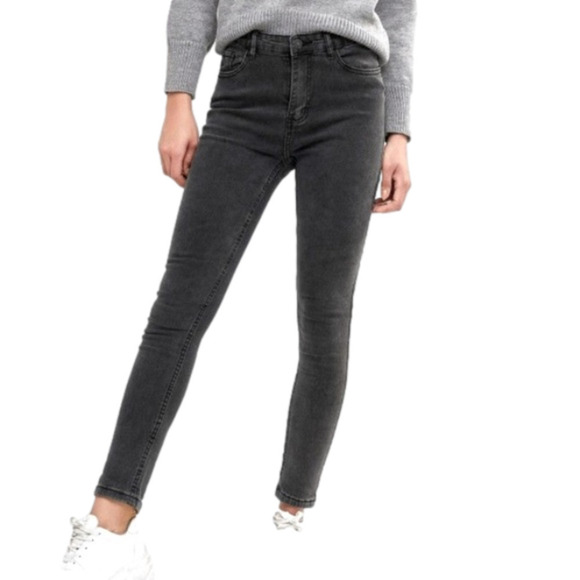Joe Fresh 27 charcoal grey jeggings skinny jeans - Picture 1 of 7